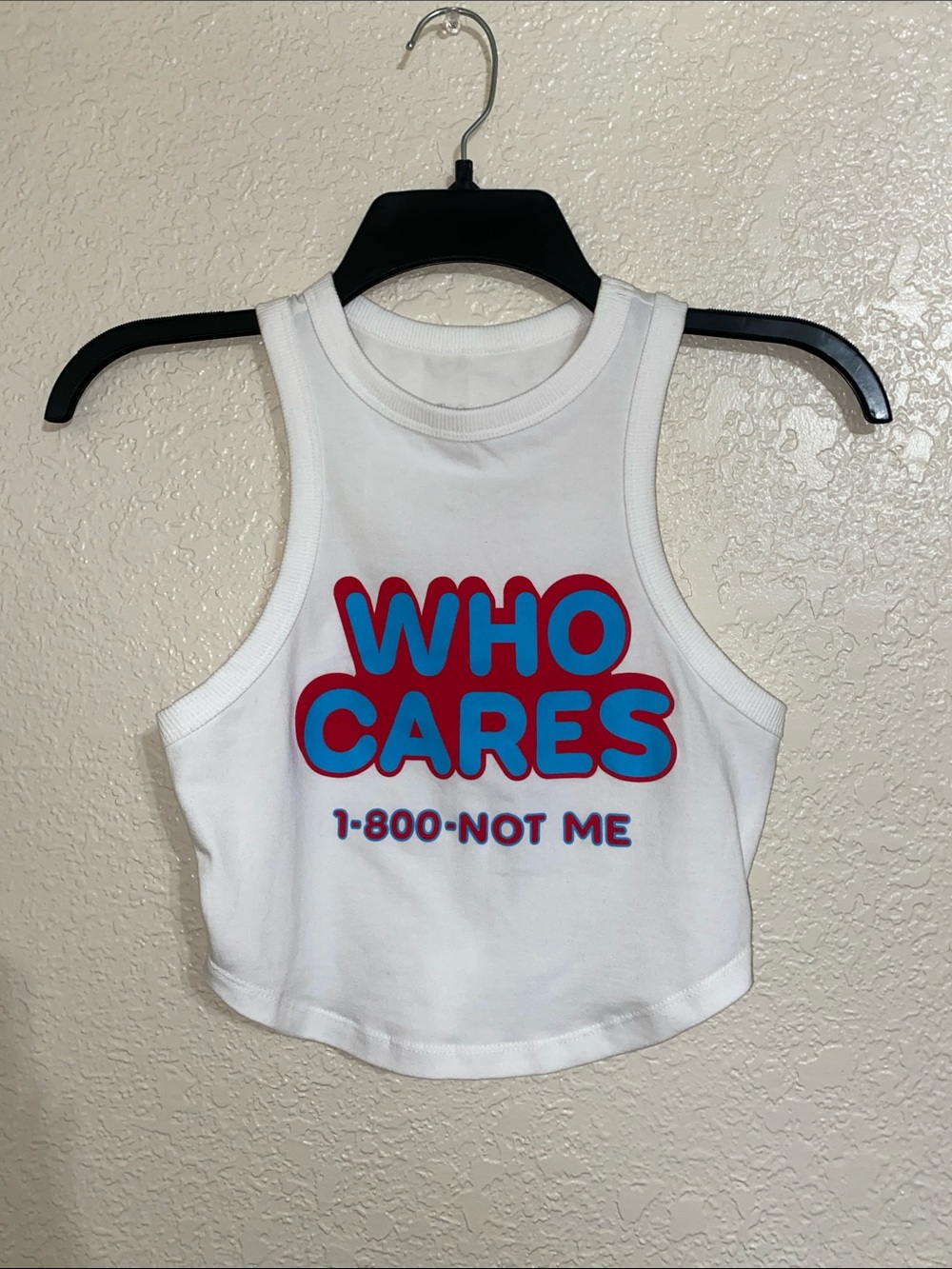 Wild Fable White Tank Top with Silver Logo